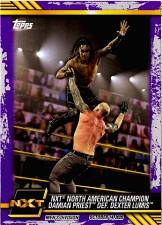 2021 Topps WWE NXT Wrestling Card - Damian Priest NXT-78 (Purple Alternate)