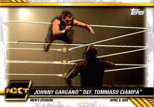 2021 Topps WWE NXT - Johnny Gargano Def. Tommaso Ciampa #9