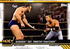 2021 Topps WWE NXT - Kushida Def. Timothy Thatcher #90