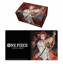 ONE PIECE CARD GAME PLAYMAT AND STORAGE BOX SET - SHANKS