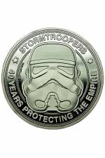 ORIGINAL STORMTROOPER COLLECTABLE COIN 40 YEARS PROTECTING THE EMPIRE