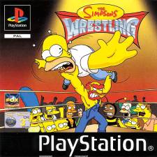 THE SIMPSONS: WRESTLING [PS1] - USED
