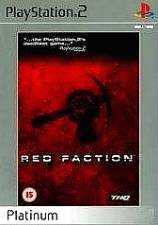 RED FACTION (PLATINUM) [PS2] - USED