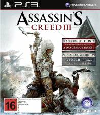 ASSASIN'S CREED III SPECIAL EDITION [PS3] - USED