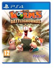 WORMS BATTLEGROUNDS [PS4] - USED
