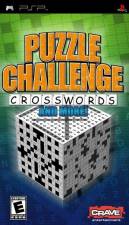 PUZZLE CHALLENGE CROSSWORDS AND MORE [PSP] - USED