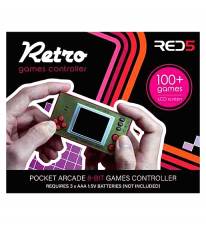 RED5 RETRO POCKET ARCADE 8-BIT GAMES CONTROLLER