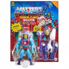 MASTERS OF THE UNIVERSE ORIGINS DELUXE ACTION FIGURE 2022 TERROR CLAWS SKELETOR 14 CM