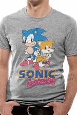 SONIC THE HEDGEHOG T-SHIRT SONIC & TAILS (L)