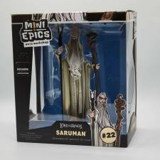THE LORD OF THE RINGS MINI EPICS - SARUMAN THE WHITE STATUE (18CM)