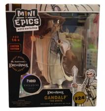 THE LORD OF THE RINGS: THE TWO TOWERS MINI EPICS VINYL FIGURE GANDALF THE WHITE EXCLUSIVE 18 CM