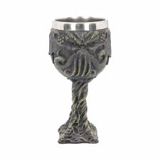 CTHULHU'S THIRST GOBLET LOVECRAFT OCTOPUS MONSTER WINE GLASS