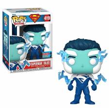FUNKO POP! HEROES: DC - SUPERMAN (BLUE) SPECIAL EDITION ECCC 2021 VINYL FIGURE