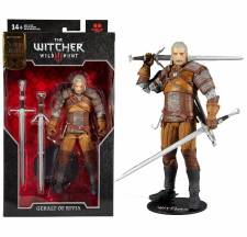 THE WITCHER GERALT OF RIVIA GOLD LABEL SERIES ACTION FIGURE 18 CM