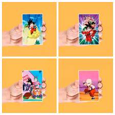 DRAGON BALL Z SET OF 4 ASSORTED LENTICULAR MAGNETS