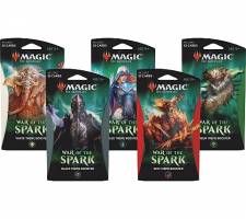 MAGIC THE GATHERING - WAR OF THE SPARK THEME BOOSTER (SET OF 5) - EN
