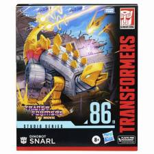 THE TRANSFORMERS: THE MOVIE STUDIO SERIES DINOBOT SNARL ACTION FIGURE CLASS LEADER 22 CM